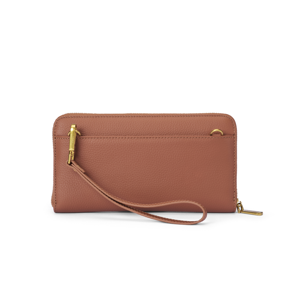 Mobile Cross Body Bag - Tan