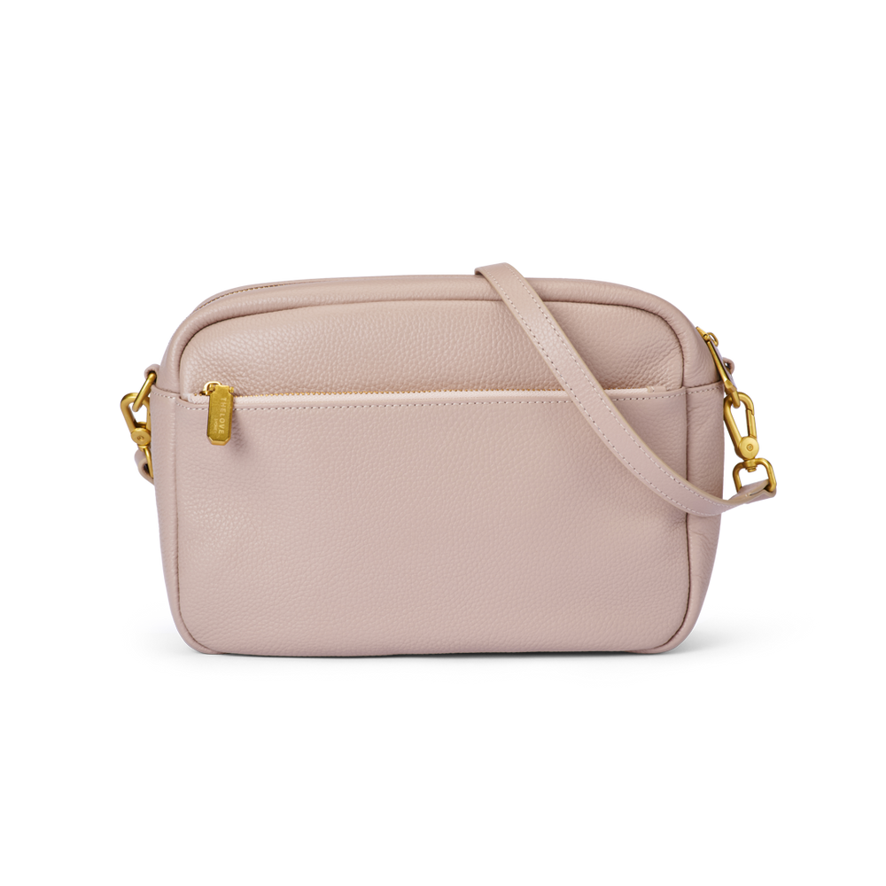 Mel Roomy Cross Body Bag - Nude