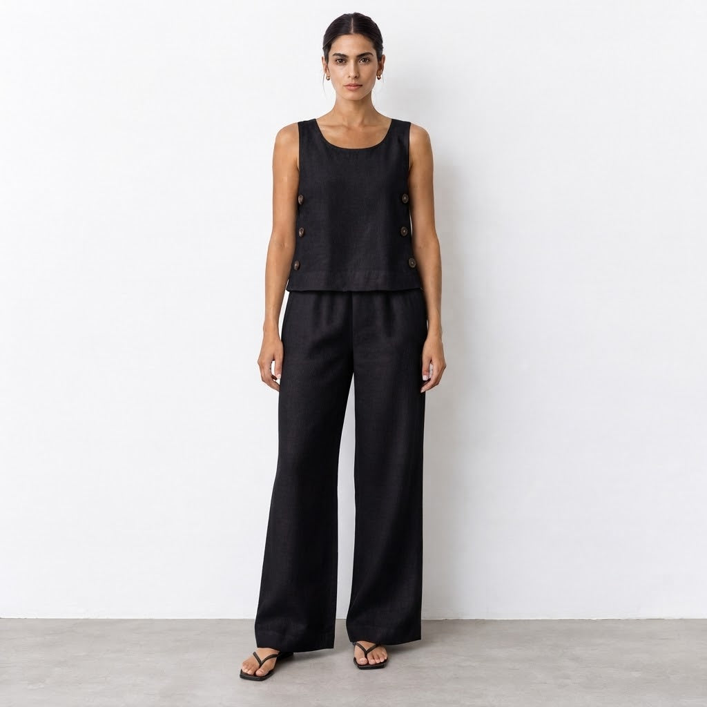 Resort Linen Lily Pant