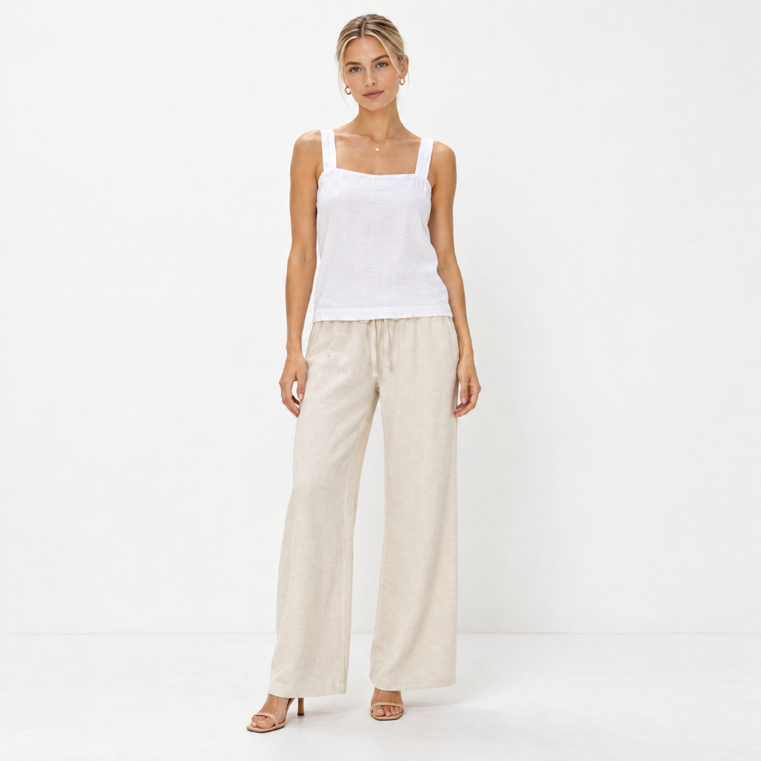 Holly Linen Top