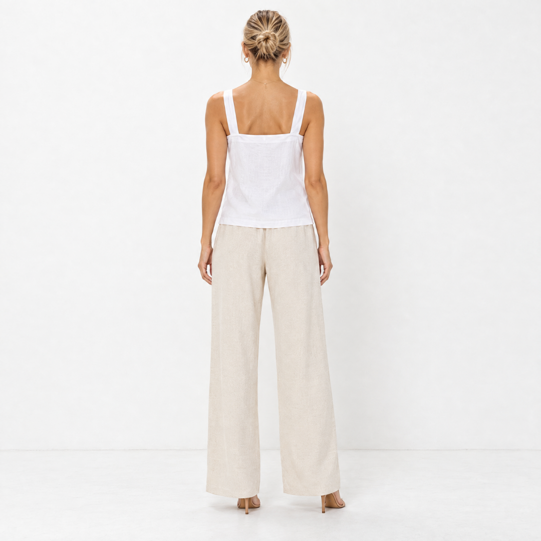 Holly Linen Top