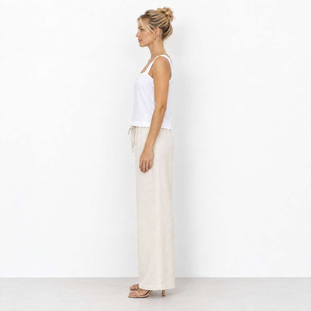 Holly Linen Top