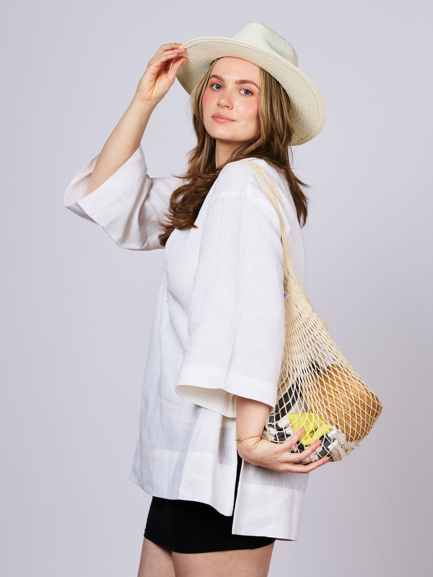 Vera Panama Hat White