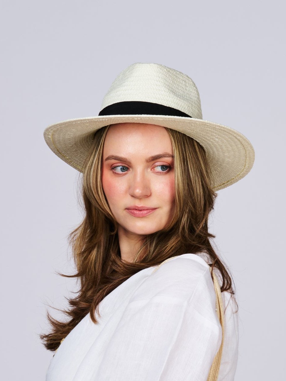 Vera Panama Hat White