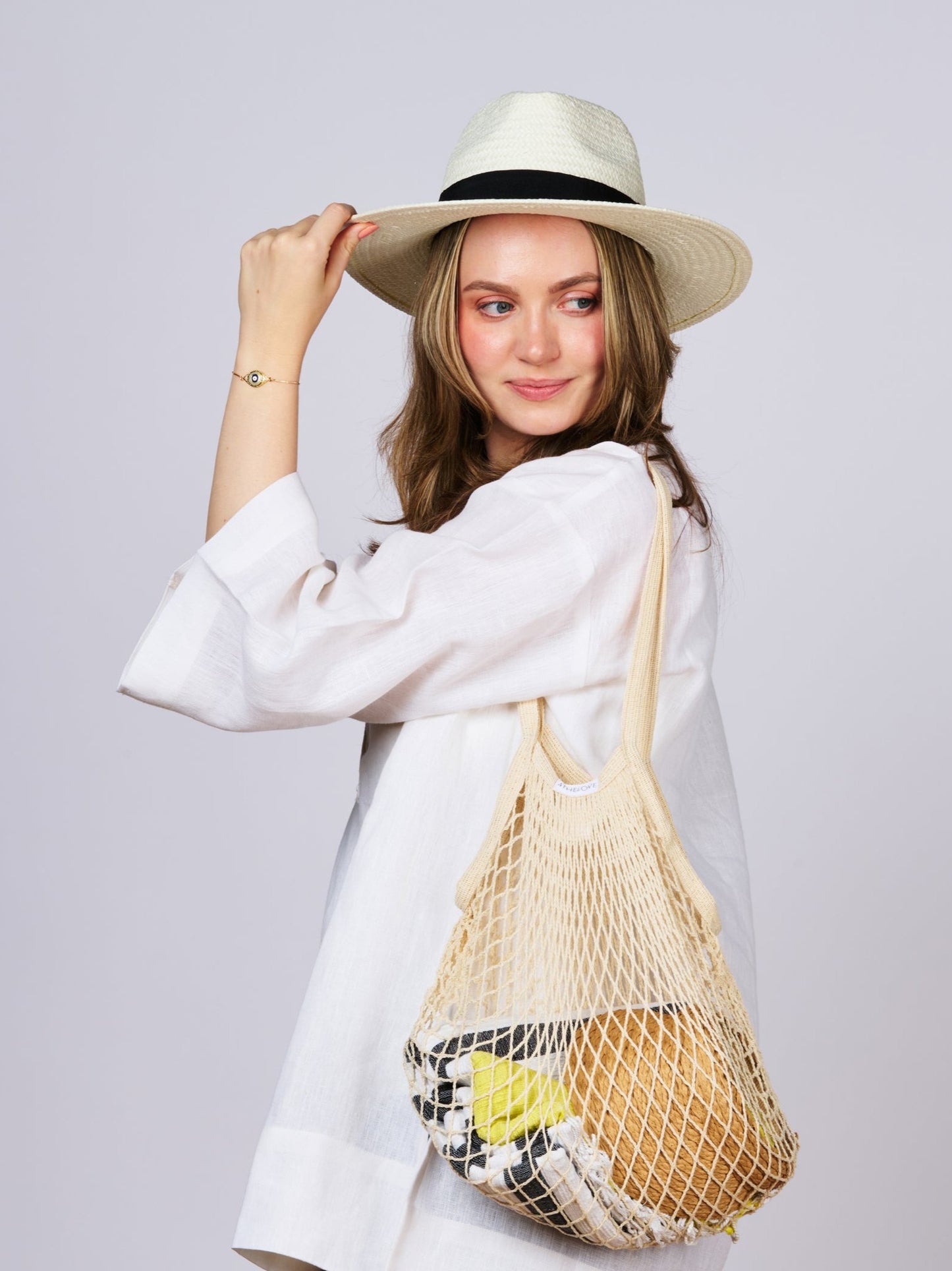 Vera Panama Hat White