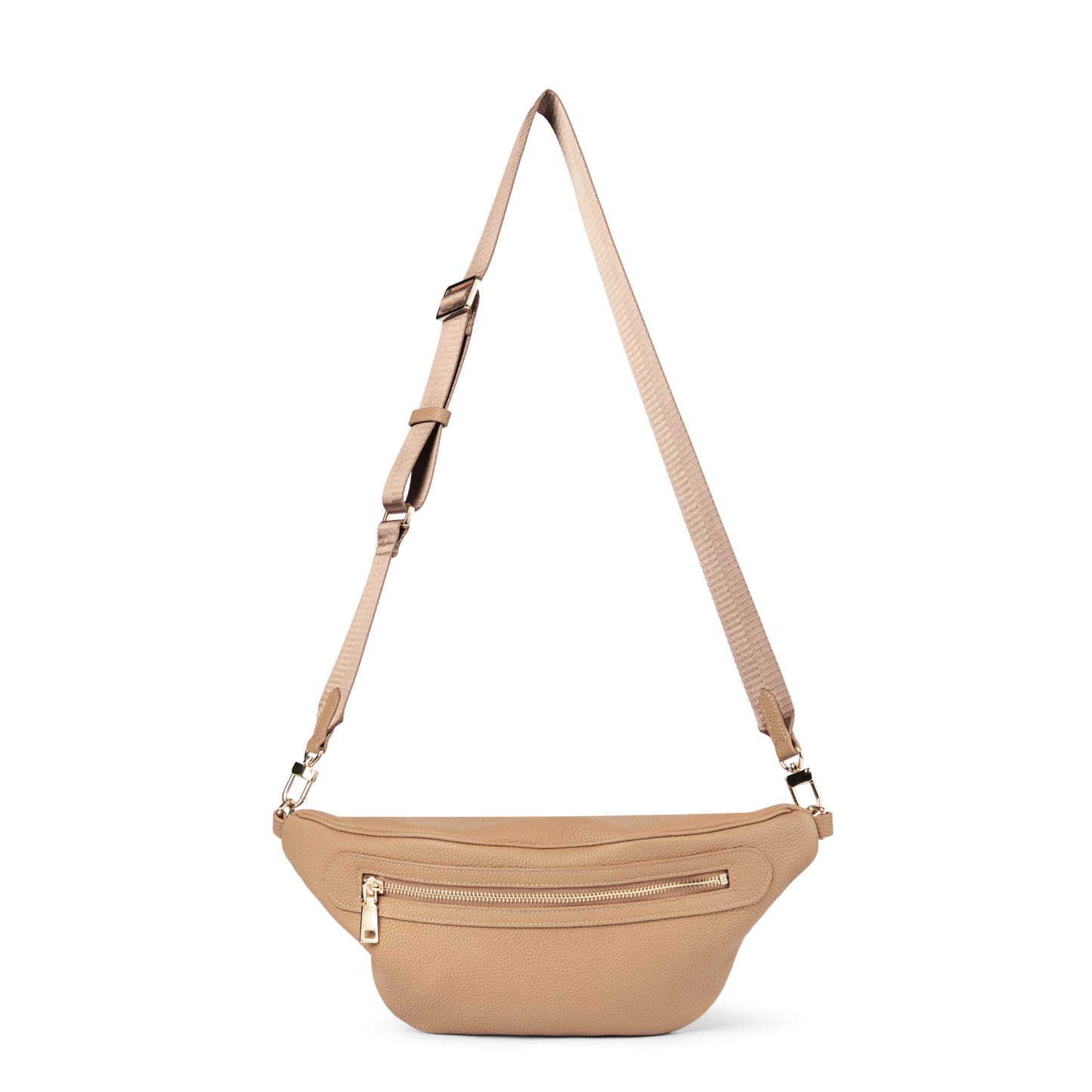 Mel Leather Sling Bag Tan