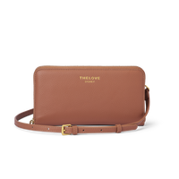 Mobile Cross Body Bag - Tan