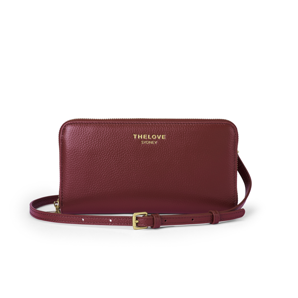 Mobile Cross Body Bag - Berry