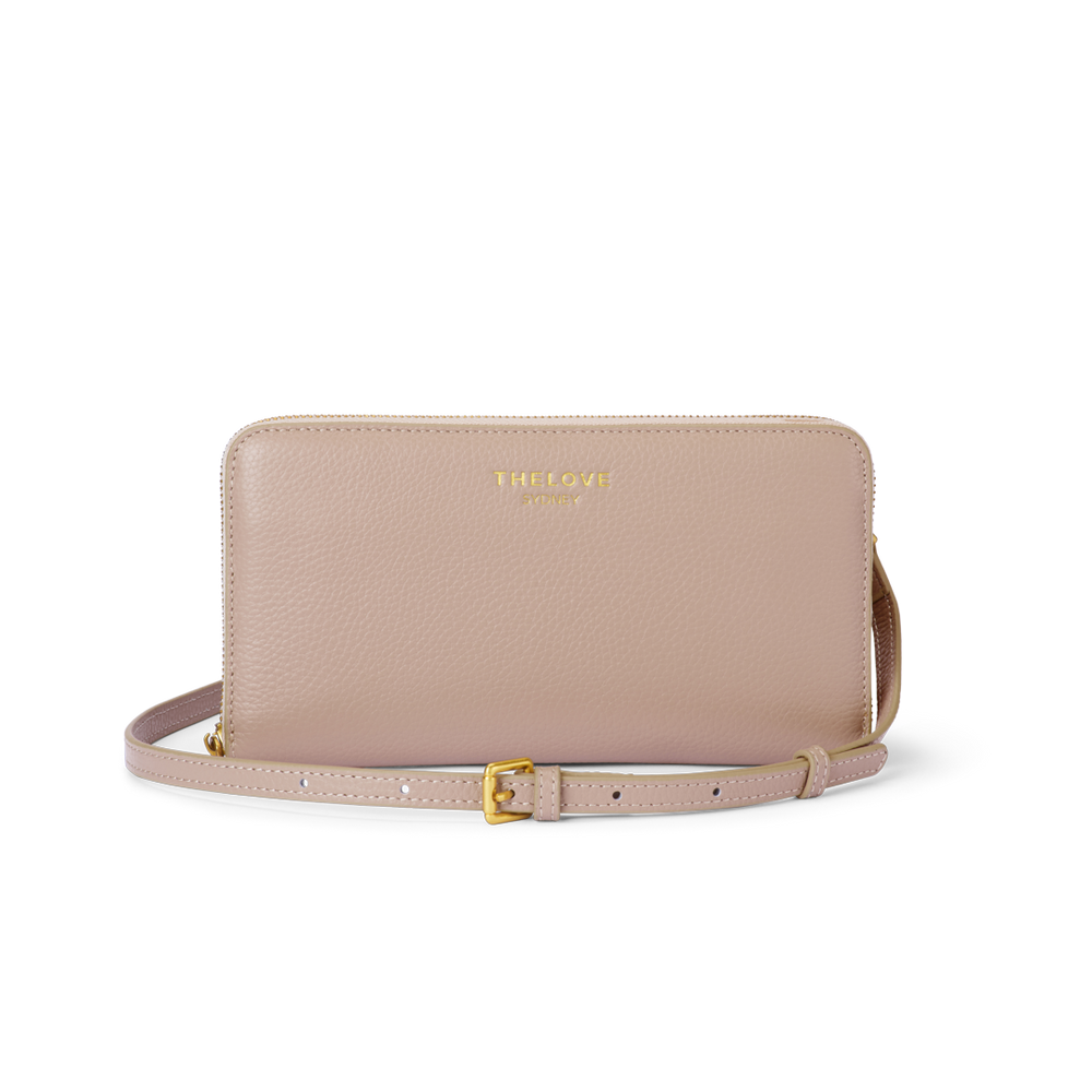 Mobile Cross Body Bag - Nude