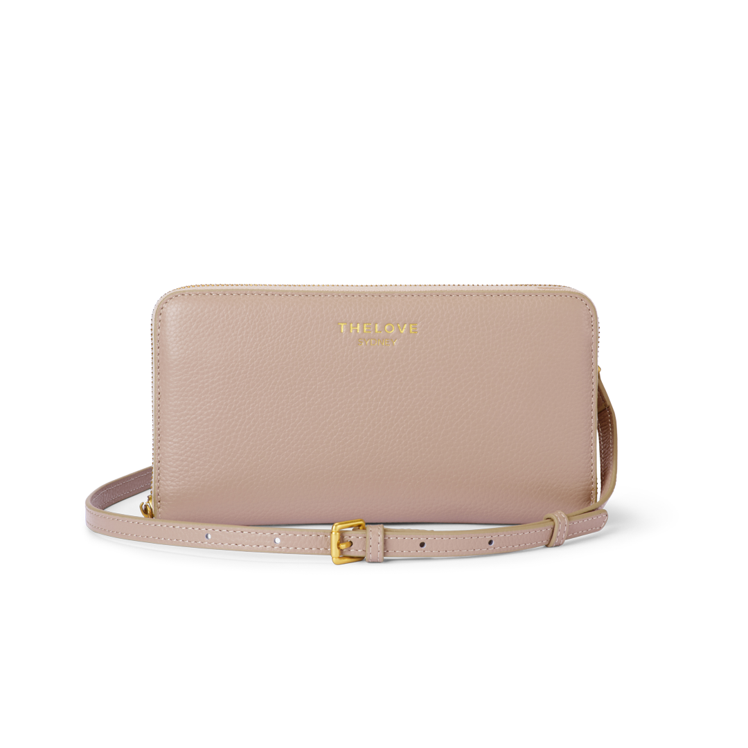 Mobile Cross Body Bag - Nude