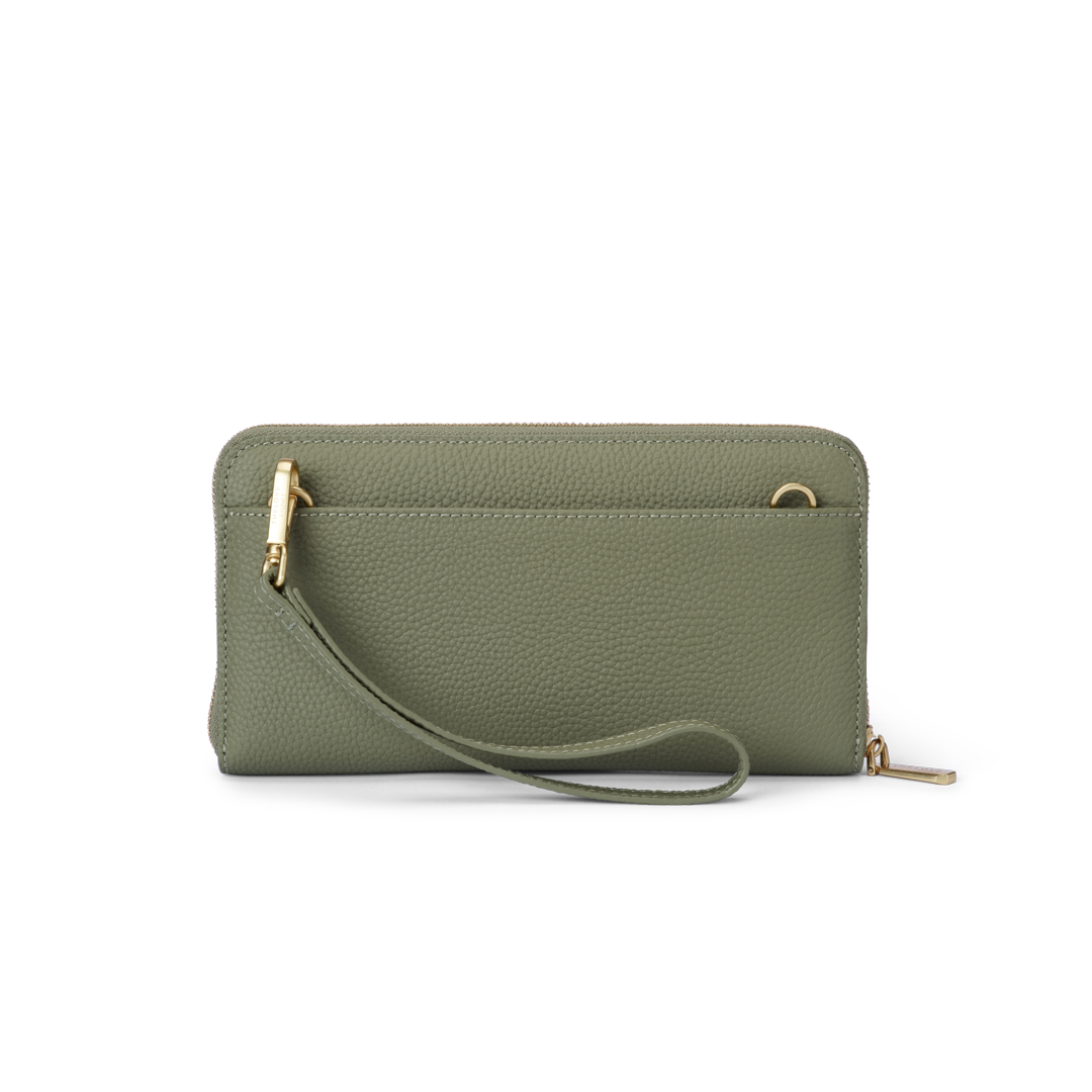 Mobile Cross Body Bag - Olive Green