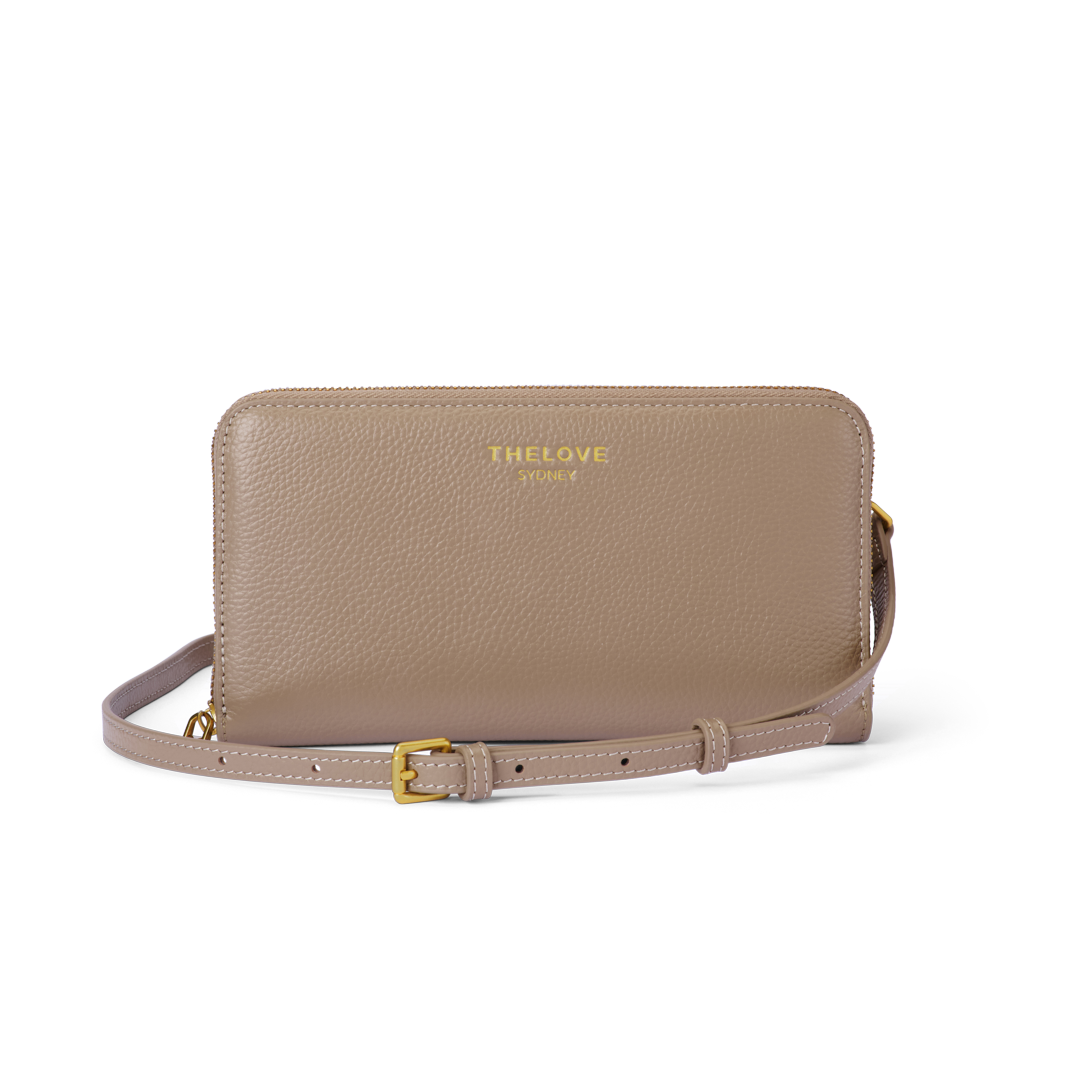 Mobile Cross Body Bag - Latte