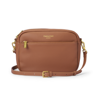 Mel Roomy Cross Body Bag - Tan