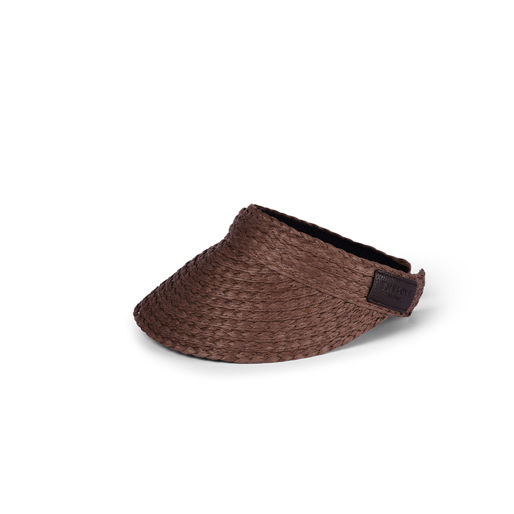Sporty Visor - Chocolate