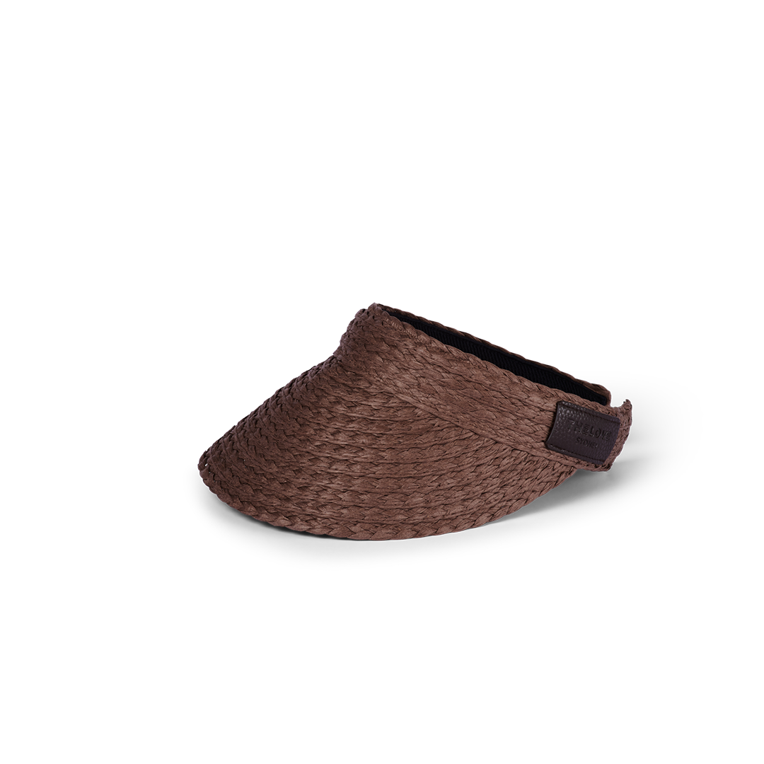 Sporty Visor - Chocolate