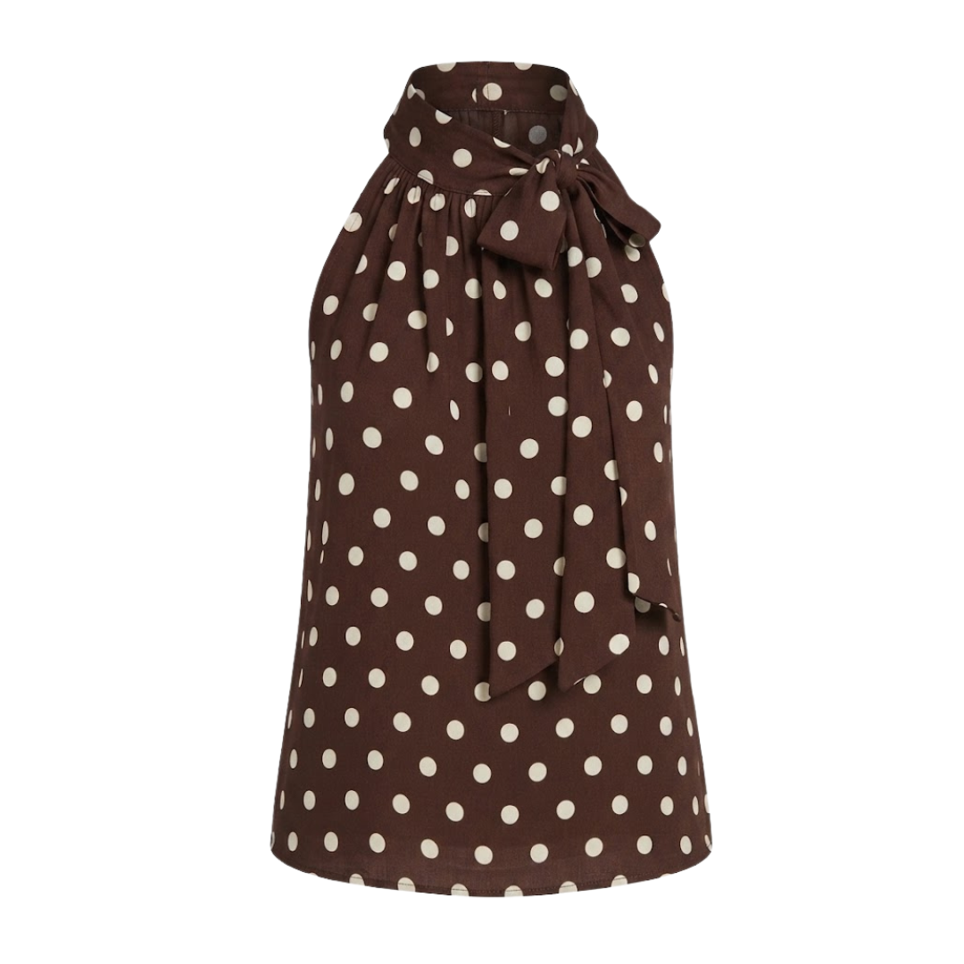 Nikki Neck Tie Top