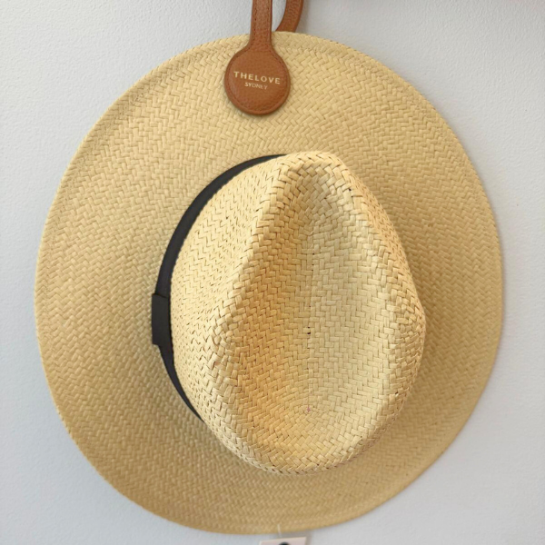 Magnetic Leather Hat Clip