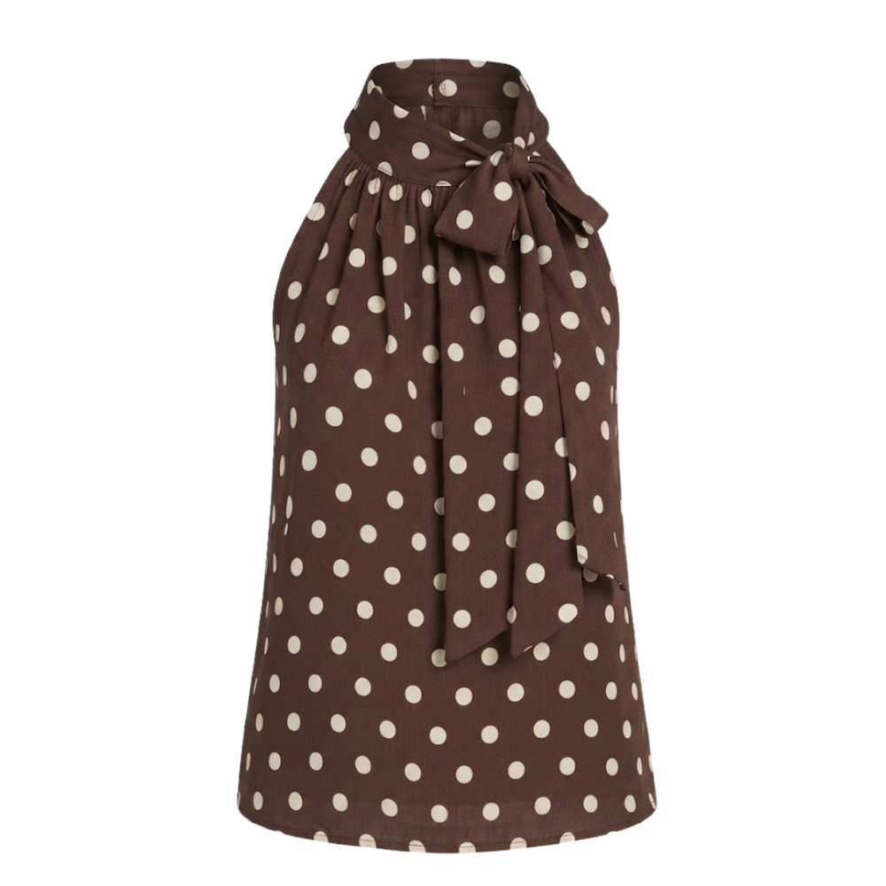 Nikki Neck Tie Top