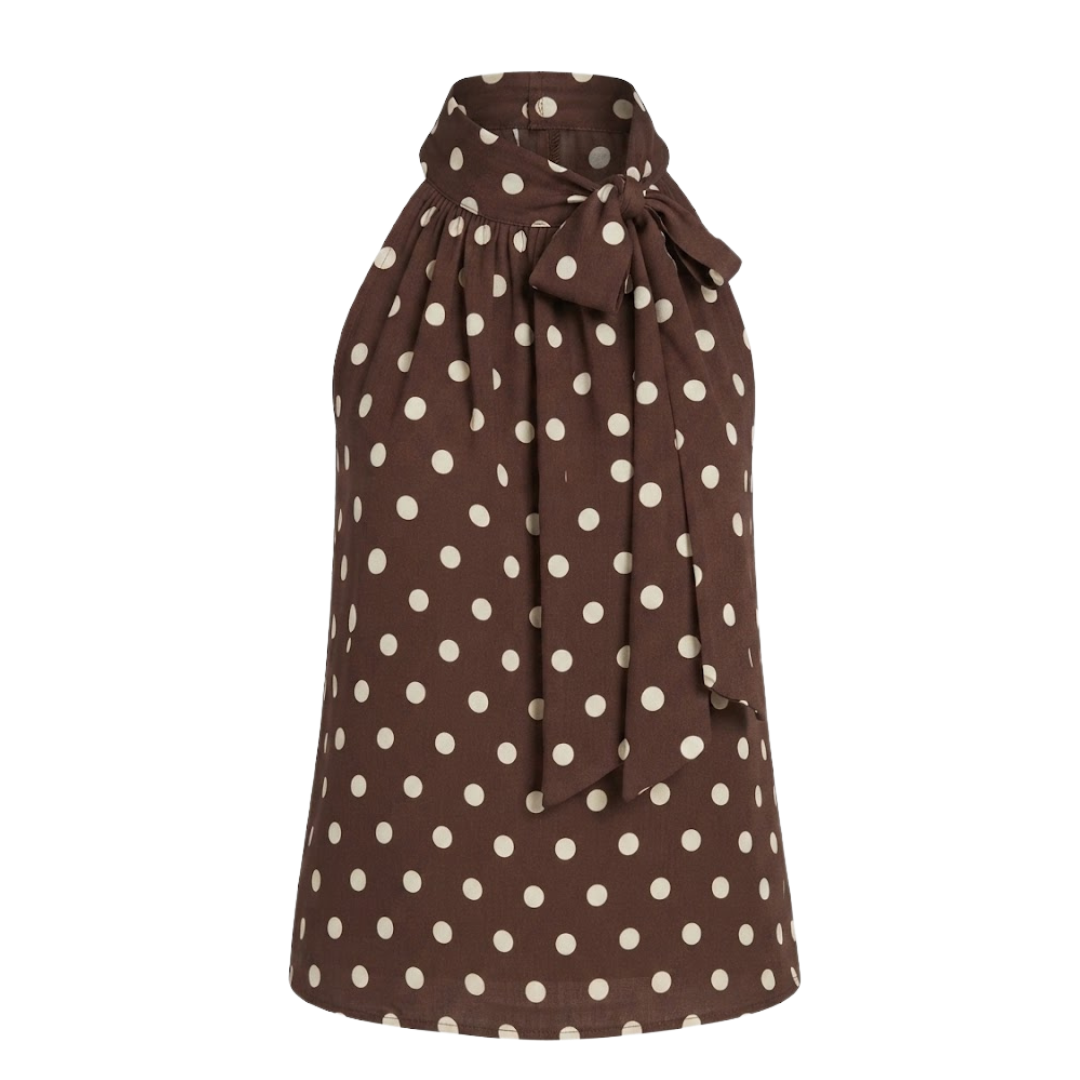 Nikki Neck Tie Top