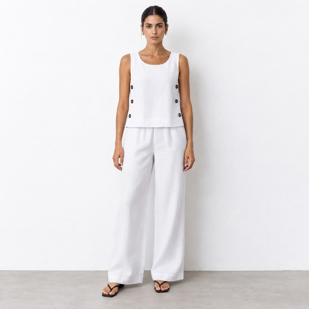 Resort Linen Lily Pant