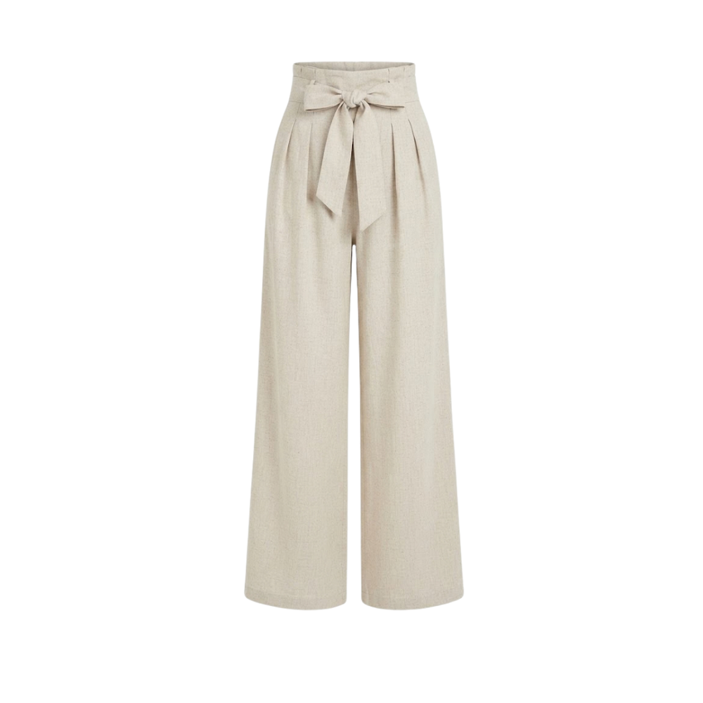 Regatta Front Tie Linen Pant