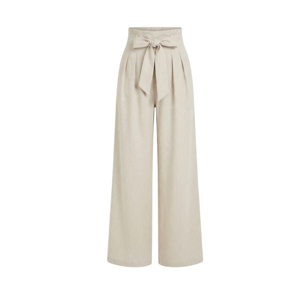 Regatta Front Tie Linen Pant