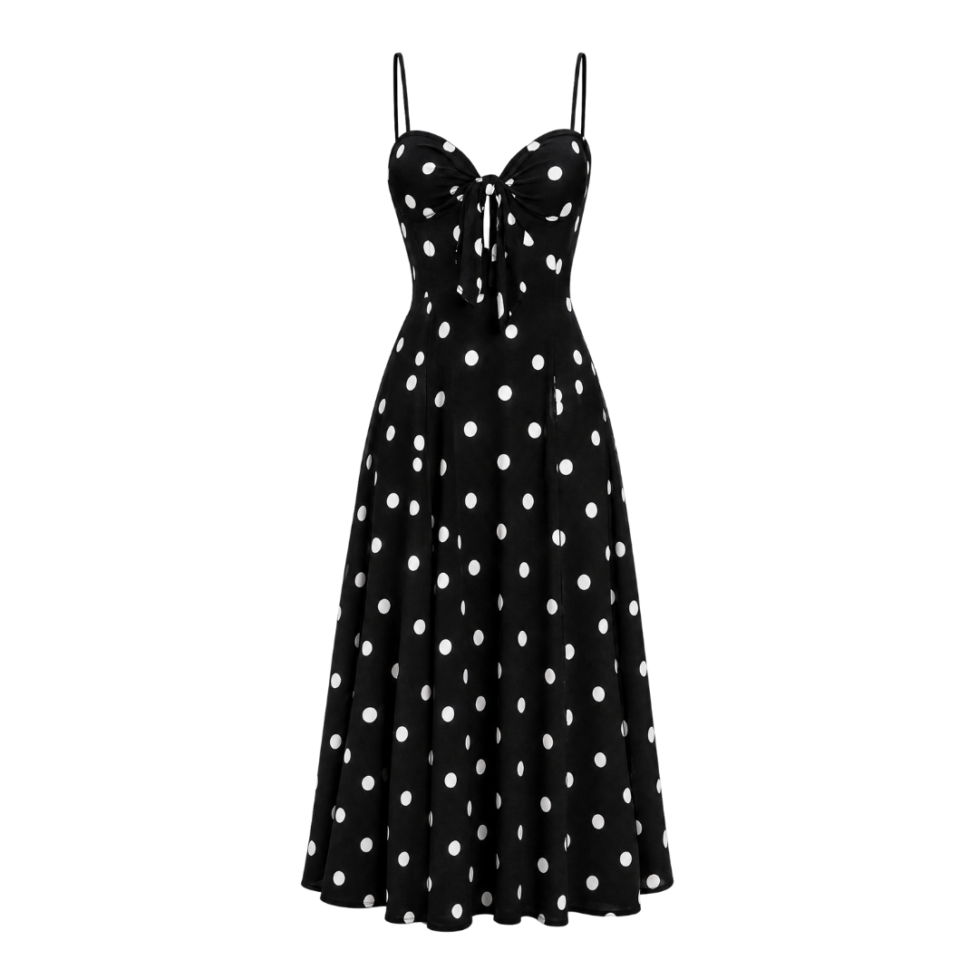 Cannes Polka Dot Dress