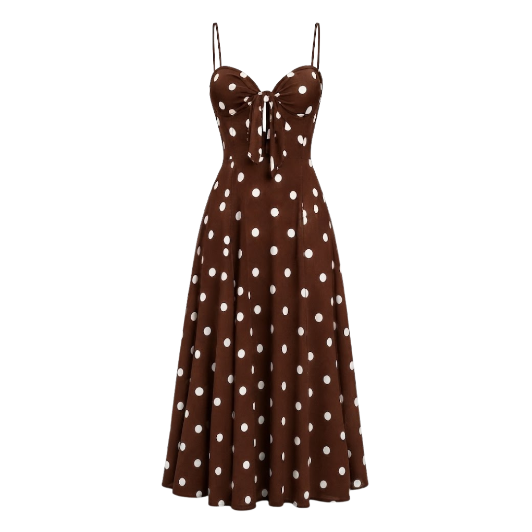 Cannes Polka Dot Dress