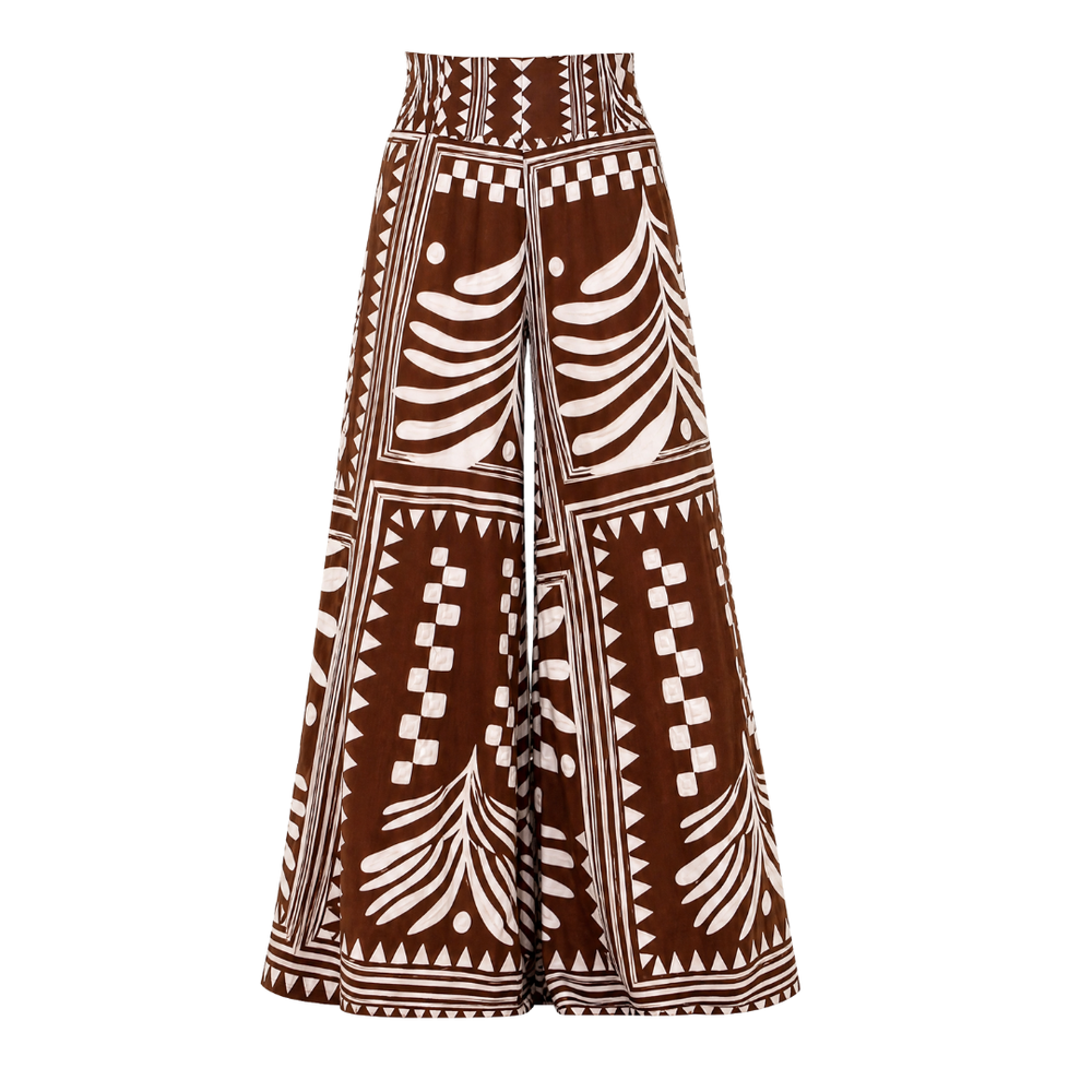 Aztec Choc Boho Pants