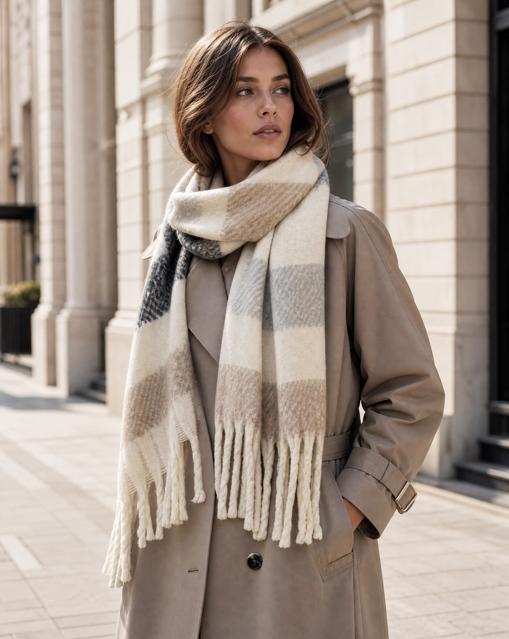 Blanket Stripe Scarf