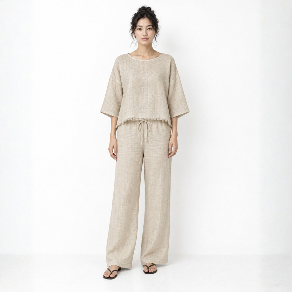 Resort Cotton Slubb Top