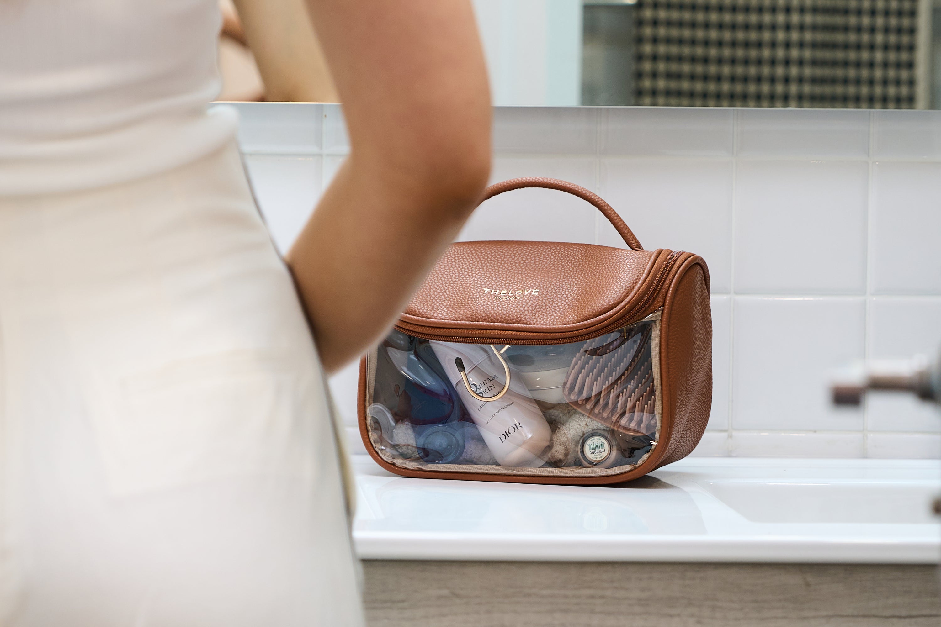 Beauty Wash Case with Hook