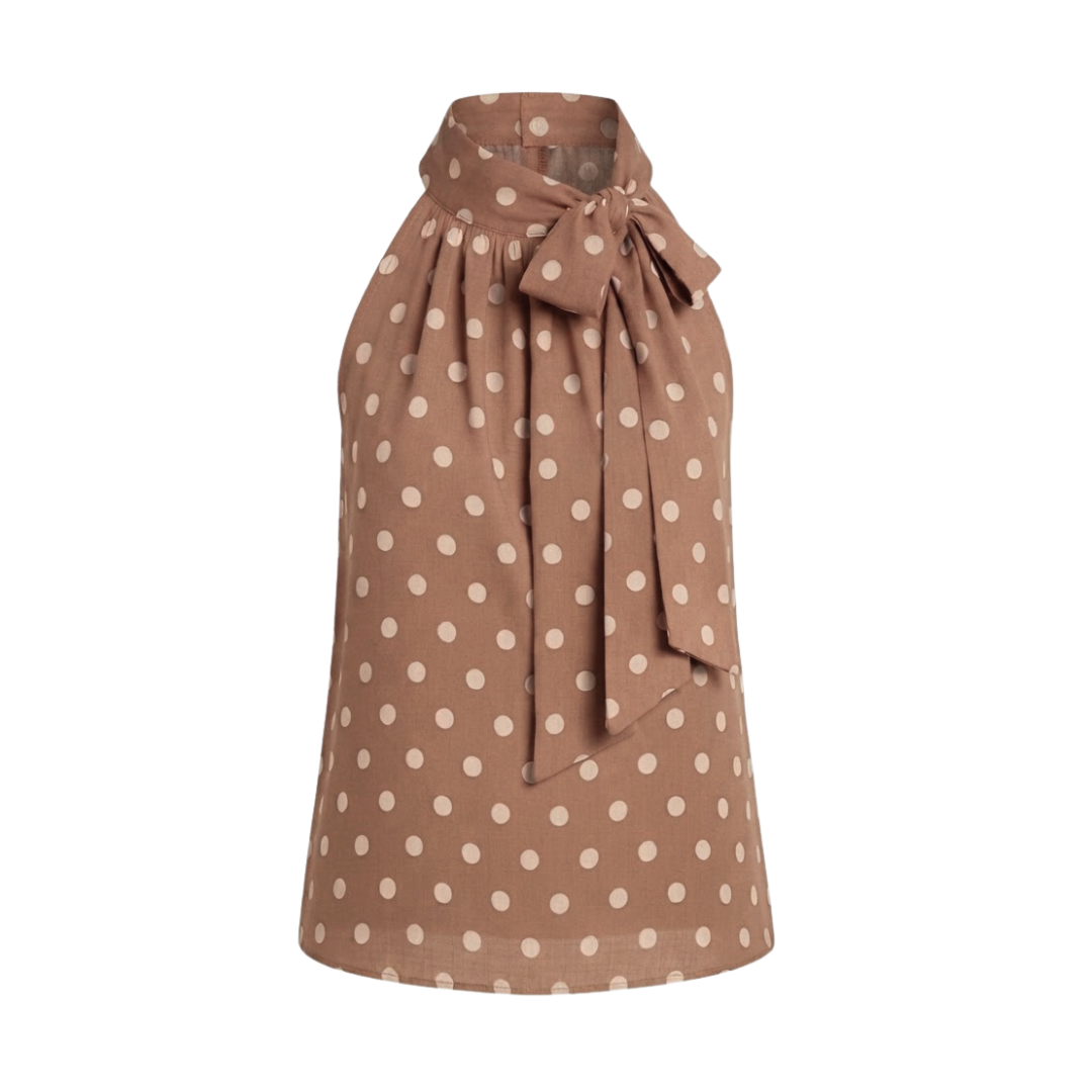 Nikki Neck Tie Top