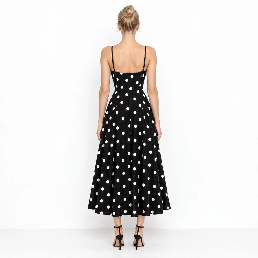 Cannes Polka Dot Dress
