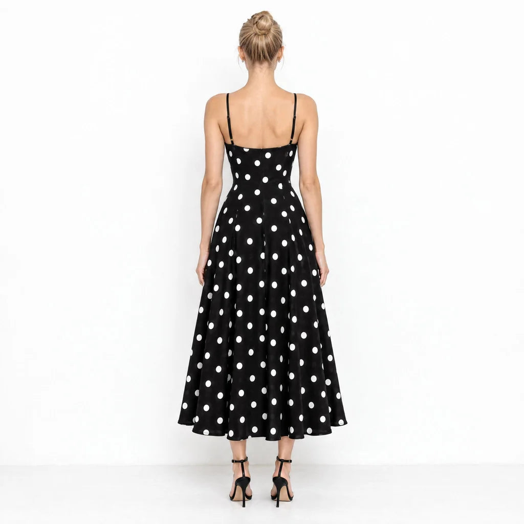Cannes Polka Dot Dress