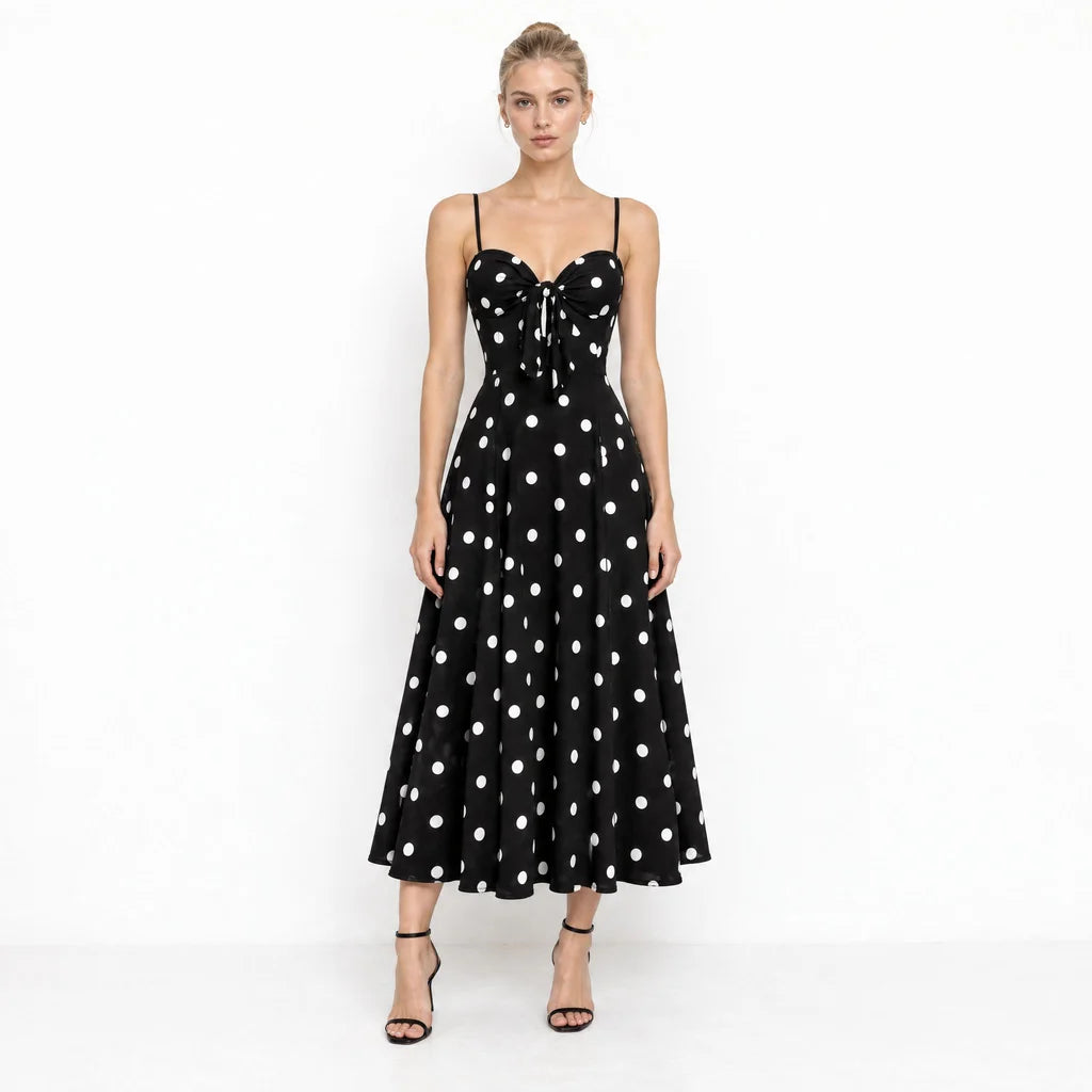 Cannes Polka Dot Dress