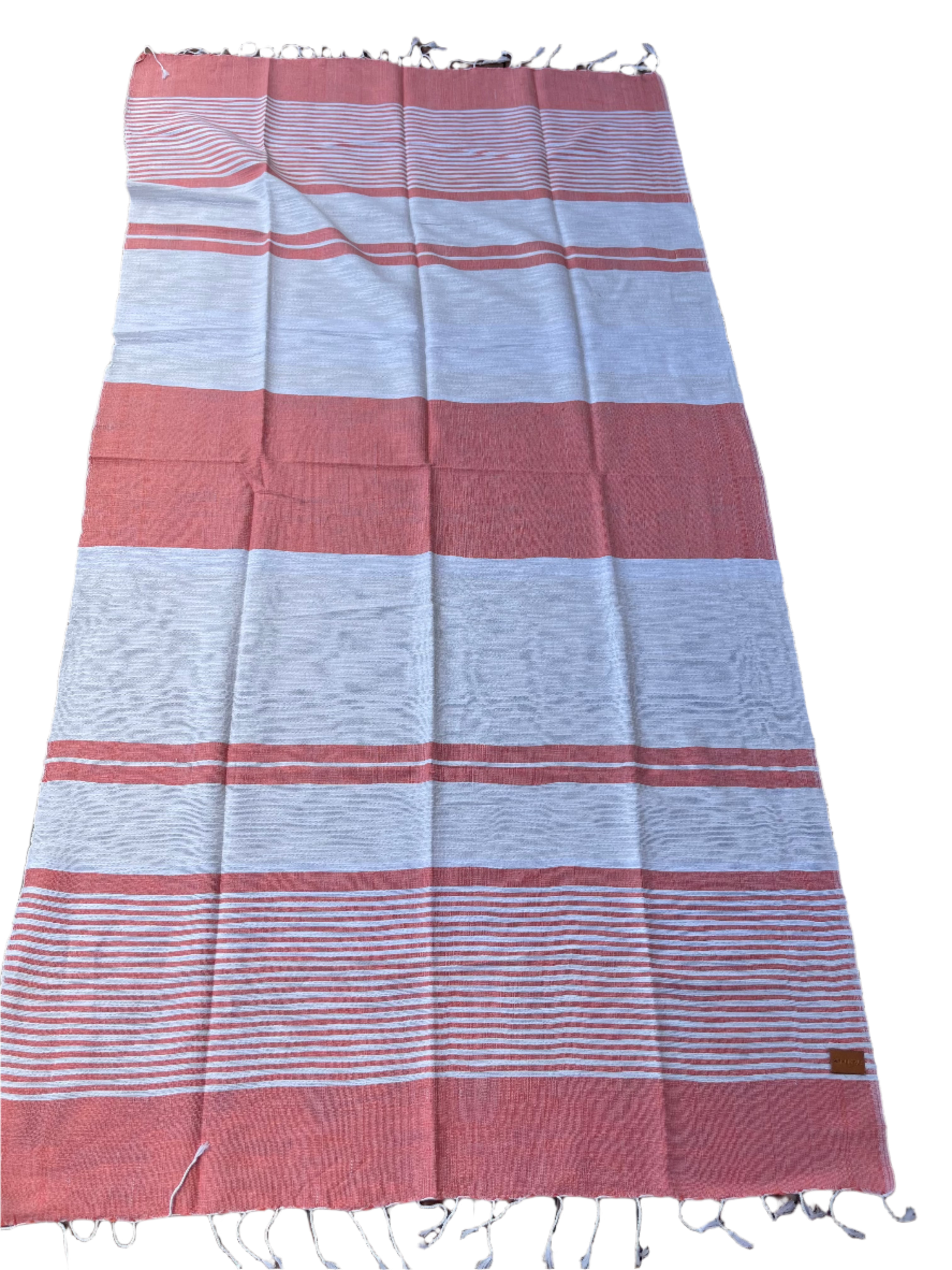 Coral Hand Woven Towel